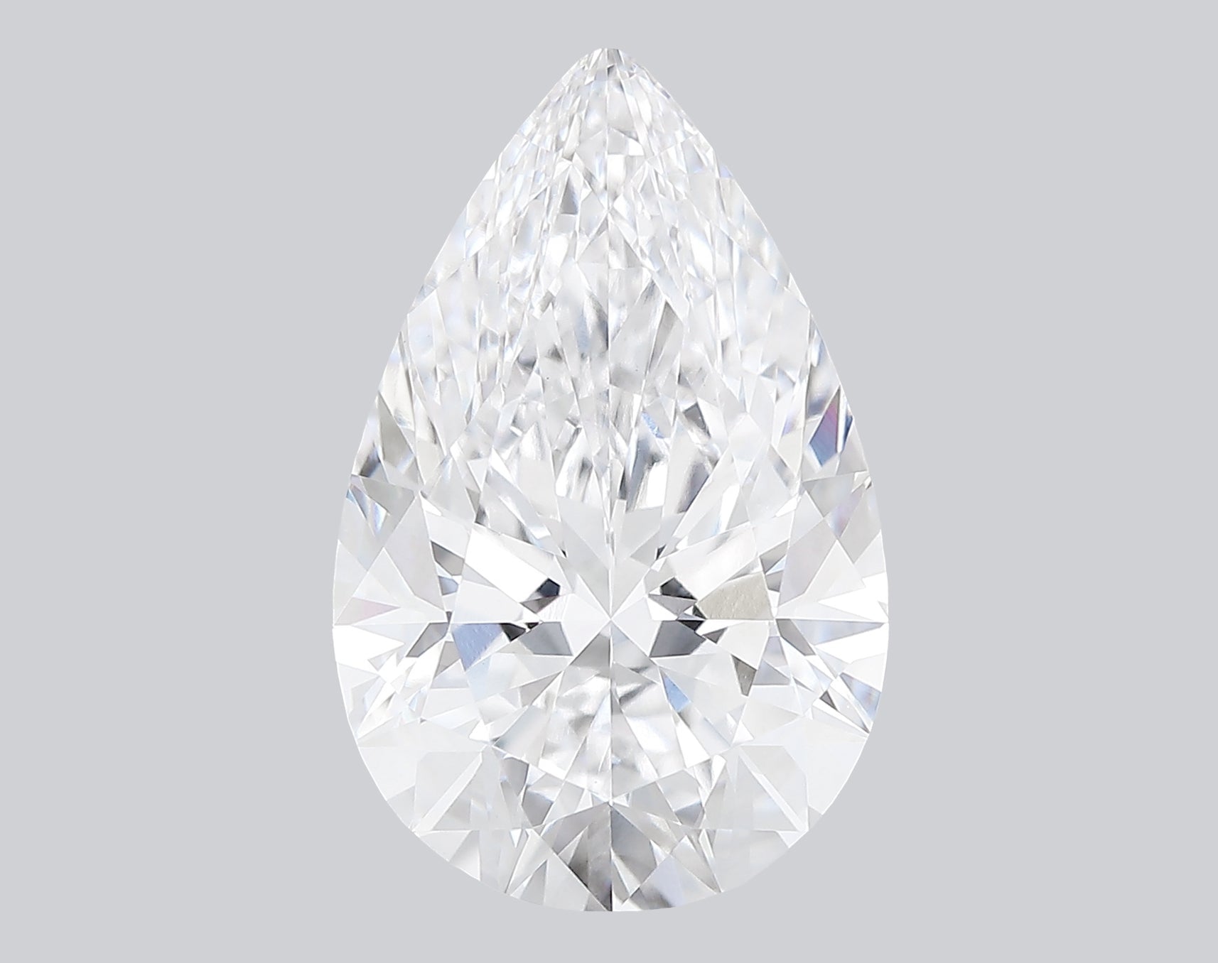 3.51 Carat D - VS1 Pear Lab Grown Diamond - IGI (125000) - PBD Loose Diamond