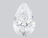 3.51 Carat D-VS1 Pear Lab Grown Diamond - IGI (#125000)