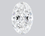 3.51 Carat F-VVS2 Oval Lab Grown Diamond - IGI (#125943)