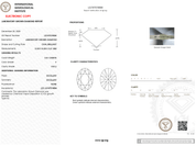 3.51 Carat F - VVS2 Oval Lab Grown Diamond - IGI (125943) - PBD Loose Diamond