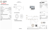 3.51 Carat F-VVS2 Oval Lab Grown Diamond - IGI (#128307)