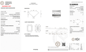 3.54 Carat D-VS1 Radiant Lab Grown Diamond - IGI (128104) - PBD Loose Diamond