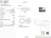 3.54 Carat D - VVS2 Round Lab Grown Diamond - IGI (124463) - PBD Loose Diamond