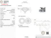 3.54 Carat E - VS1 Round Lab Grown Diamond - IGI (124066) - PBD Loose Diamond