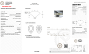 3.55 Carat F-VS1 Pear Lab Grown Diamond - IGI (128082) - PBD Loose Diamond