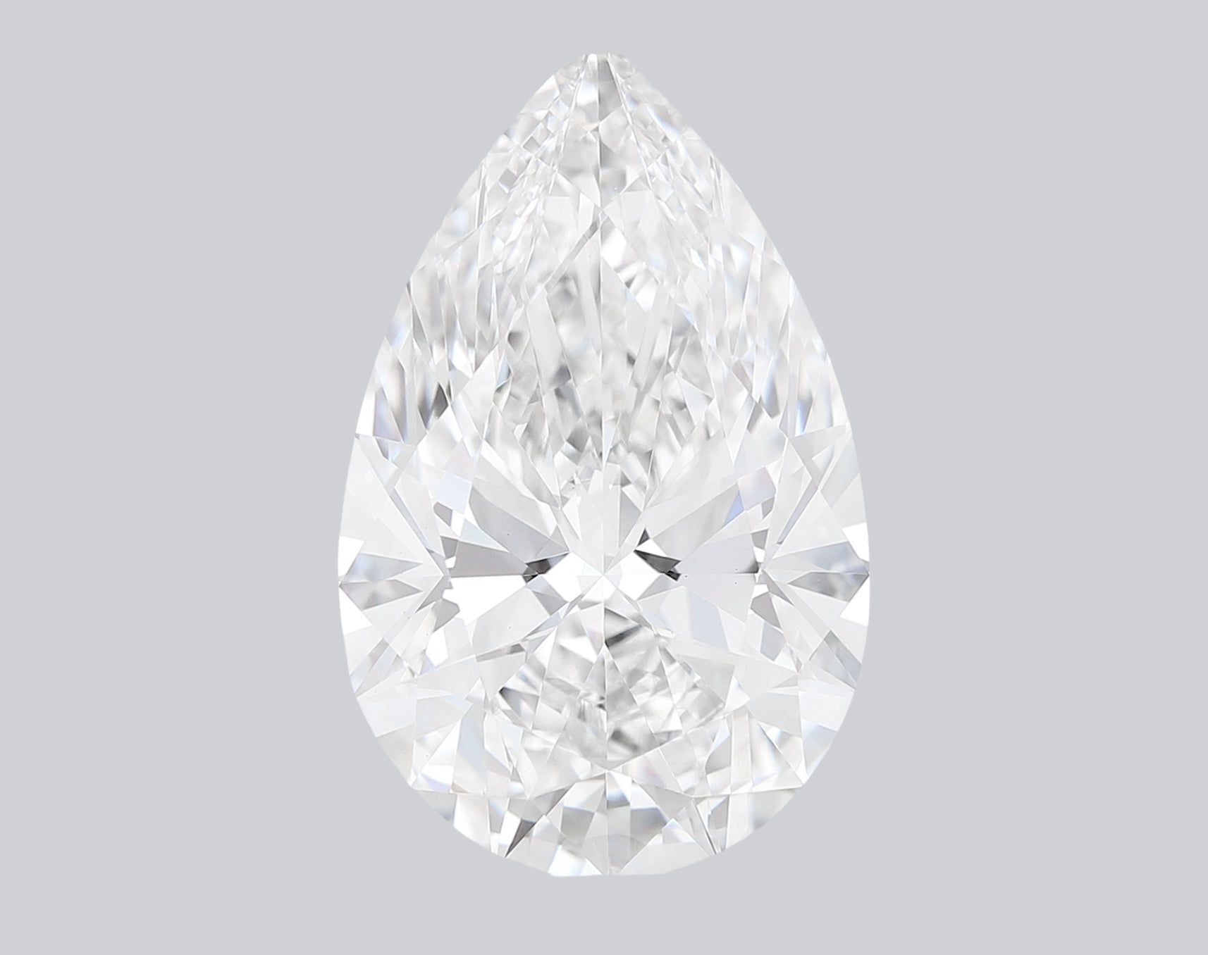 3.55 Carat F-VS1 Pear Lab Grown Diamond - IGI (128082) - PBD Loose Diamond