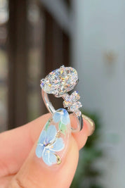 3.58ct D - VS1 Oval Lab Diamond Supernova - PBD Engagement Rings