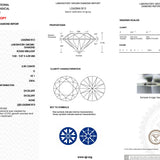 3.58ct D-VS1 Round Lab Diamond Kayla Engagement Rings Princess Bride Diamonds 