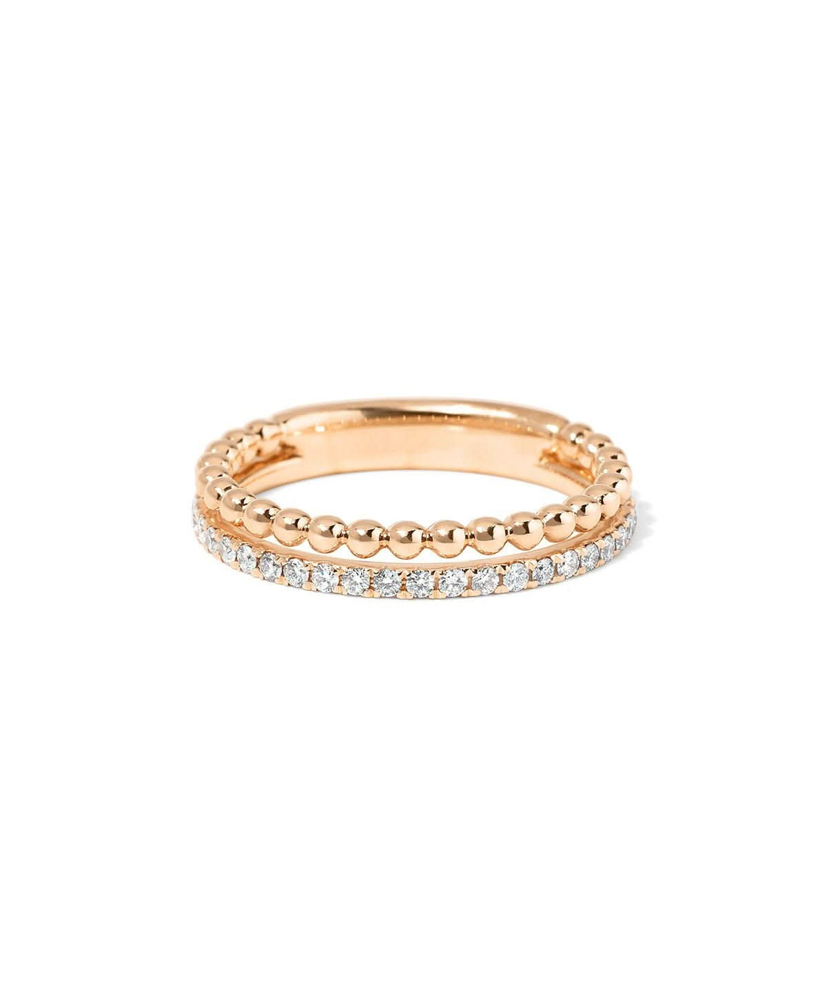 3.5mm Anabelle and Pavé Diamond Ring - PBD Rings