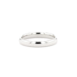 3.5mm Euro Comfort Fit High Polish Band Rings Princess Bride Diamonds 