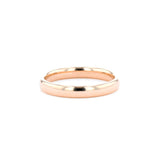 3.5mm Euro Comfort Fit High Polish Band Rings Princess Bride Diamonds 