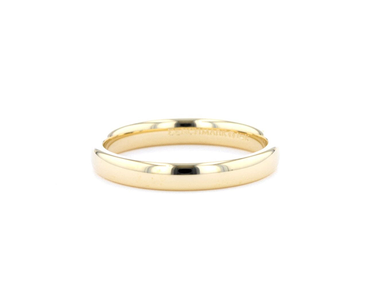3.5mm Euro Comfort Fit High Polish Band Rings Princess Bride Diamonds 
