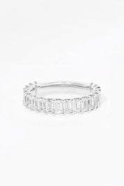 3.5mm Mini Emerald Diamond Ring - PBD Rings