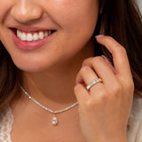 3.5mm North-South Emerald Diamond Ring Rings Princess Bride Diamonds 