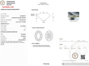 3.62 Carat F-VS1 Oval Lab Grown Diamond - IGI (#50616) Loose Diamond Princess Bride Diamonds 