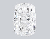 3.69 Carat D-VVS2 Elongated Cushion Lab Grown Diamond - IGI (#121342)
