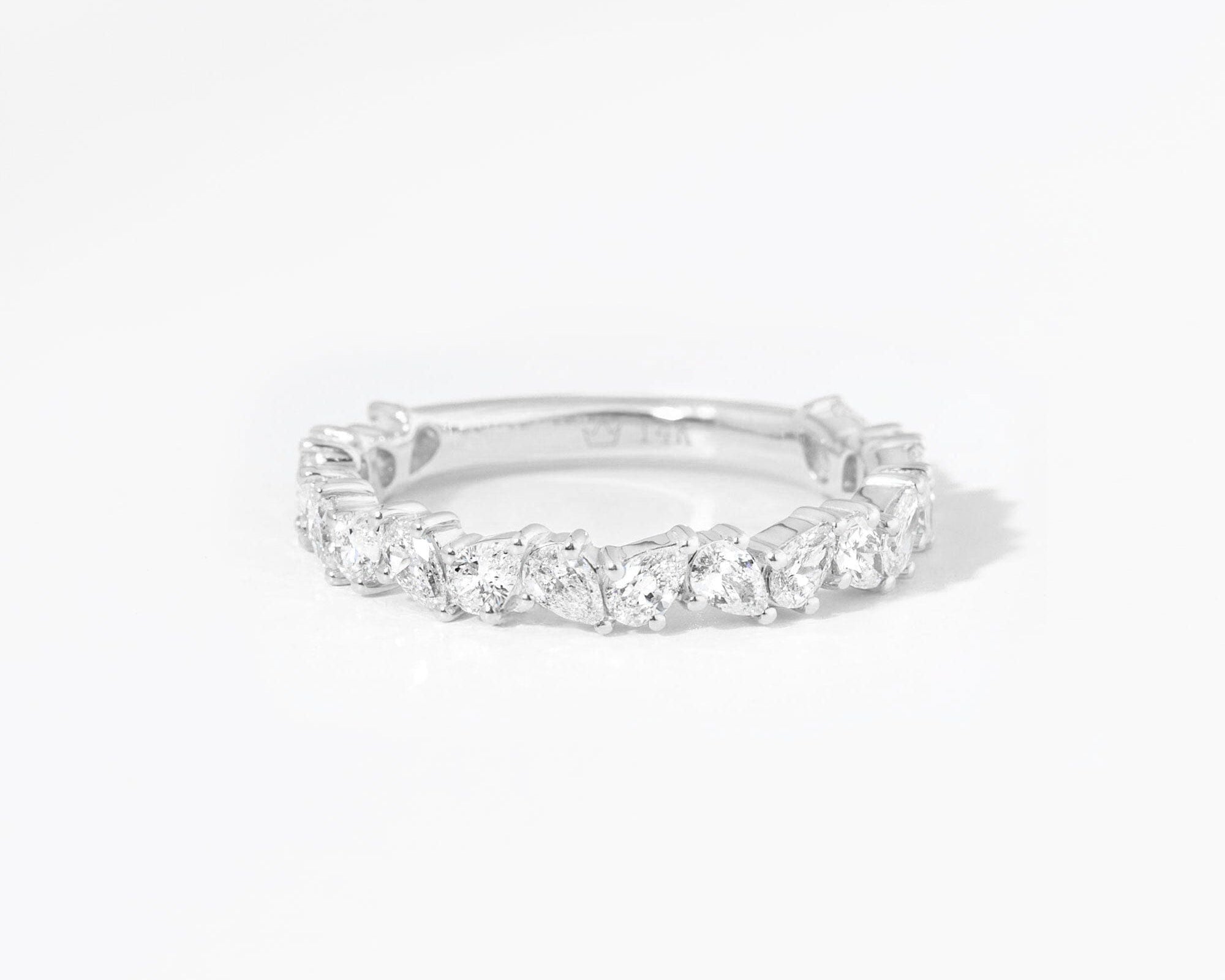 3.6mm Offset Pear Lab Diamond Ring Rings Princess Bride Diamonds 