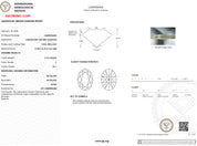 3.76 Carat E-VS1 Oval Lab Grown Diamond - IGI (#53463) Loose Diamond Princess Bride Diamonds 
