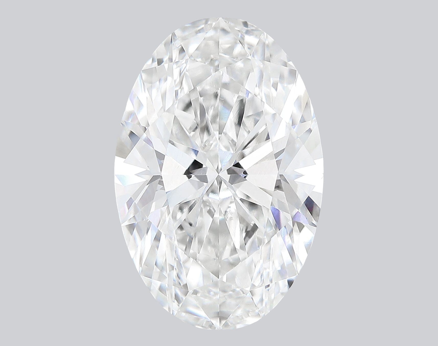 3.80 Carat F-VVS2 Oval Lab Grown Diamond - IGI (#5486) Loose Diamond Princess Bride Diamonds 