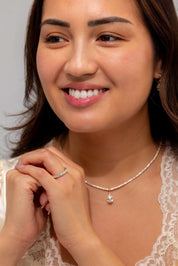 3.8mm Core Pavé Lab Diamond Ring - PBD Rings