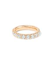 3.8mm Core Pavé Lab Diamond Ring - PBD Rings