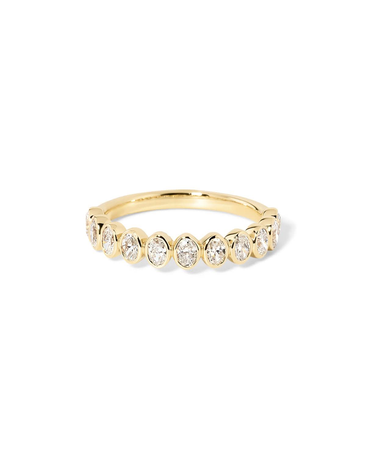 3.8mm Oval Bezel Ring - PBD Rings