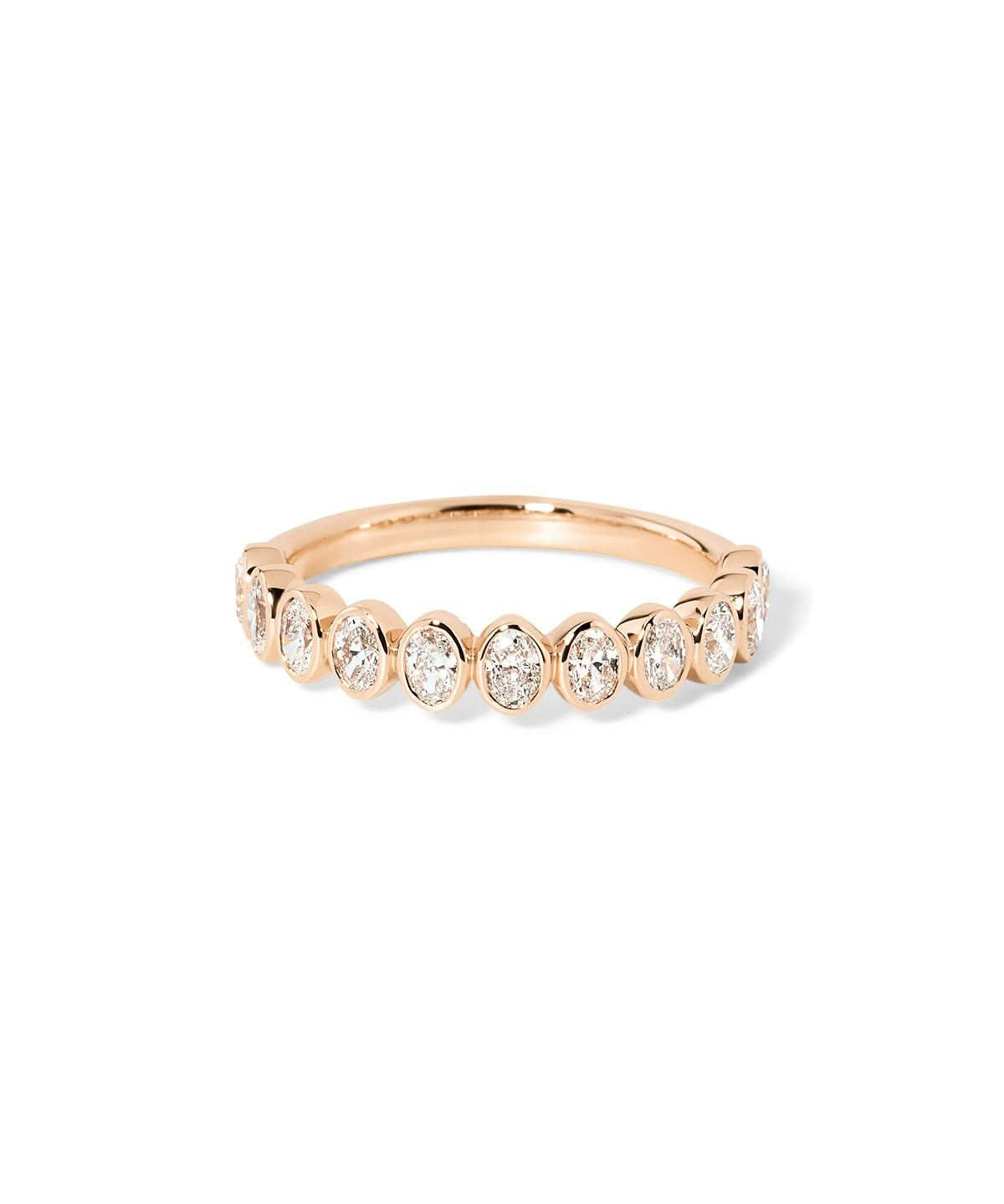 3.8mm Oval Bezel Ring - PBD Rings