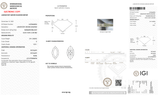 3.91 Carat D-VVS1 Marquise Lab Grown Diamond - IGI (#125511)