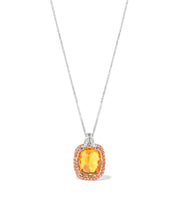 Honeycomb Citrine Necklace