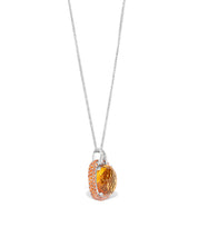 Honeycomb Citrine Necklace