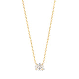 1ct East West Oval Brandi Necklace