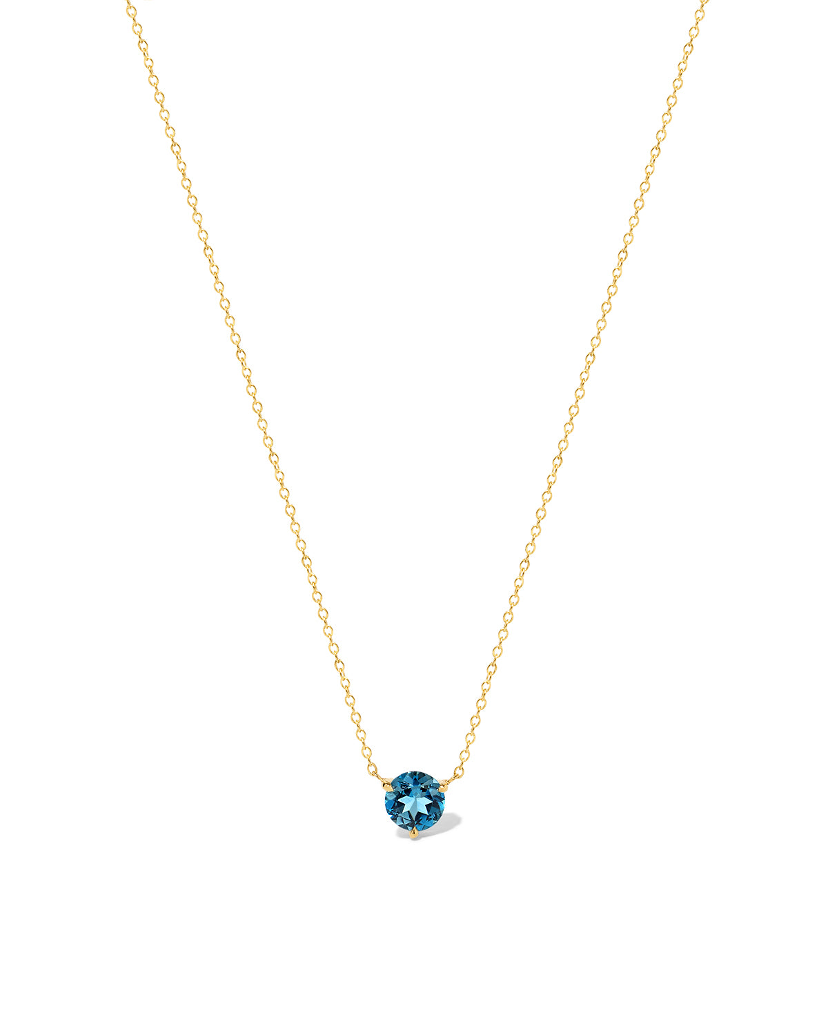 Blue Topaz Necklace