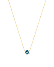Blue Topaz Necklace