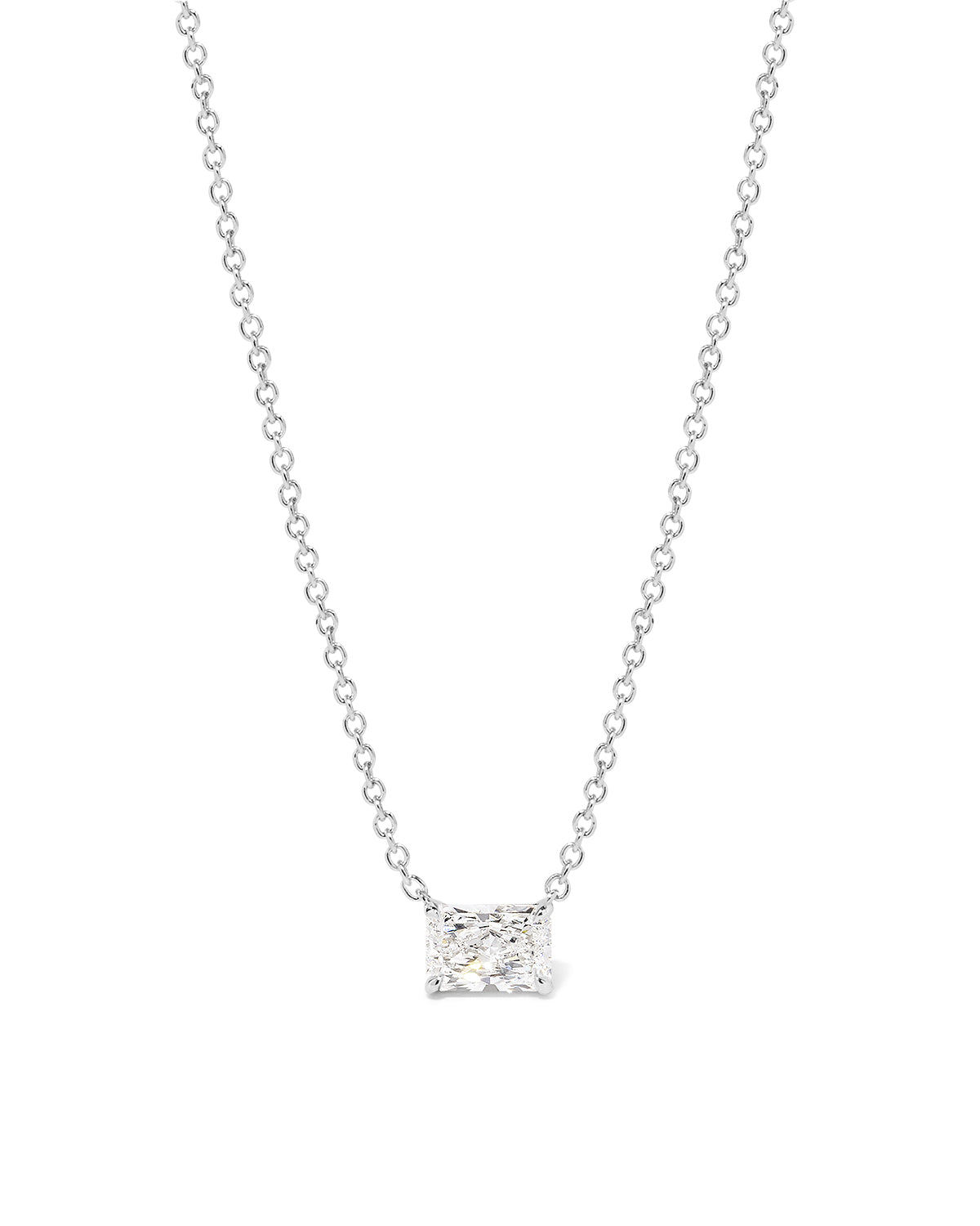 1.02ct D-VS1 Brandi Radiant Necklace