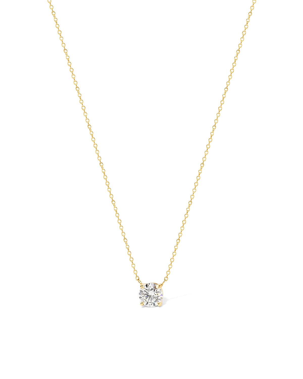 2.04ct Core Round Solitaire Necklace