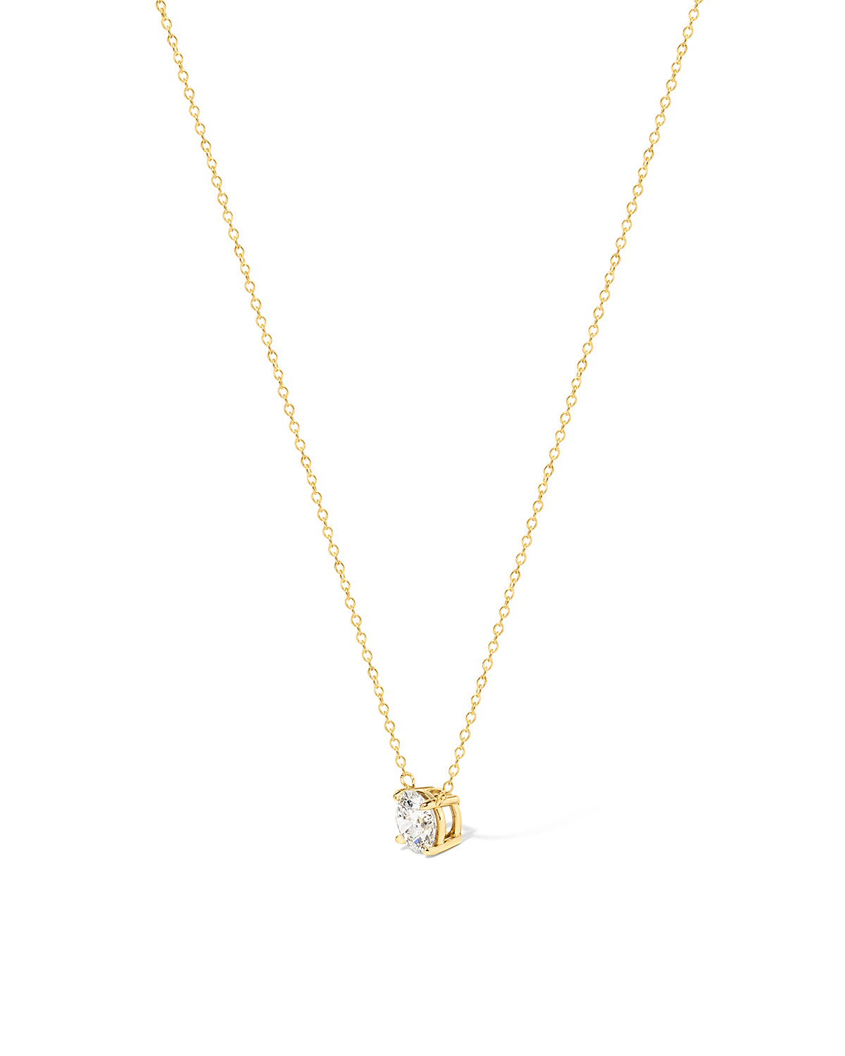 2.04ct Core Round Solitaire Necklace