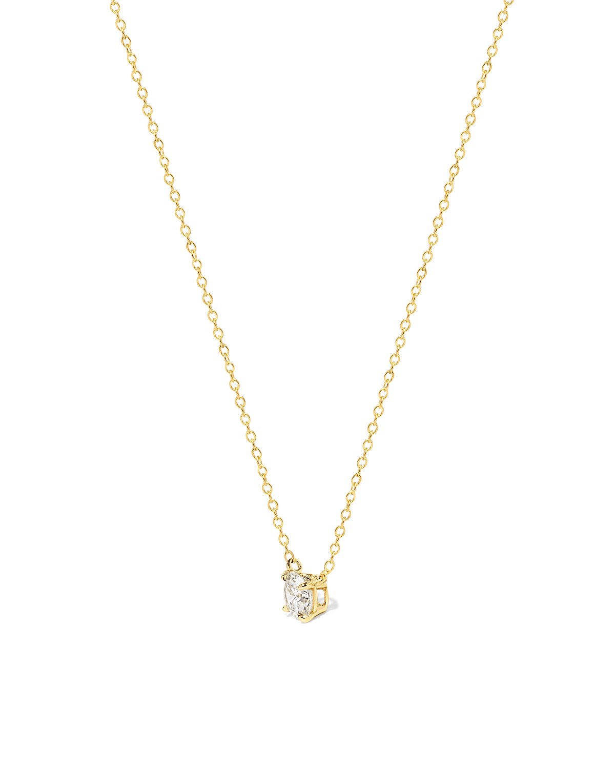 0.53ct Core Round Solitaire Necklace