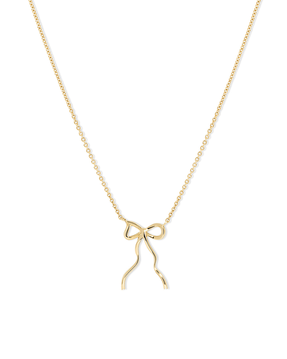 Dainty Bow Necklace