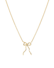 Dainty Bow Necklace