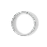 7mm Flat Polish Band with Diamond Edges