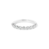 2.6mm Floating Single Prong Diamond Ring