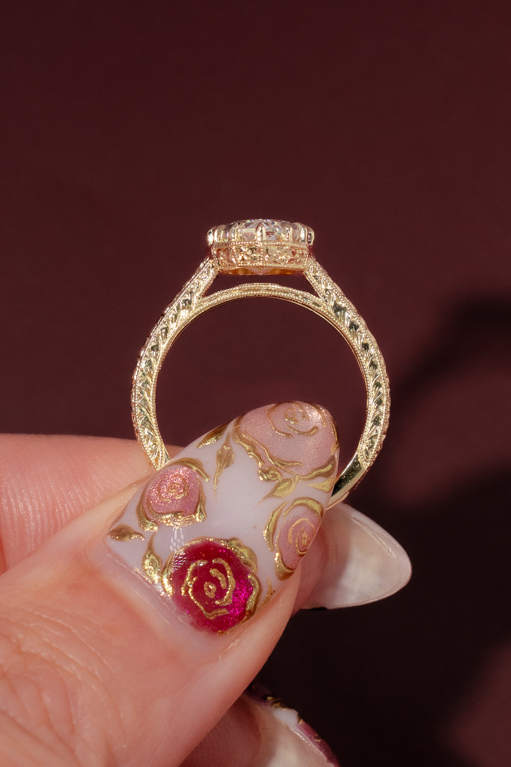 2.55ct E-VS1 Oval Step Cut Lab Diamond Evelyn