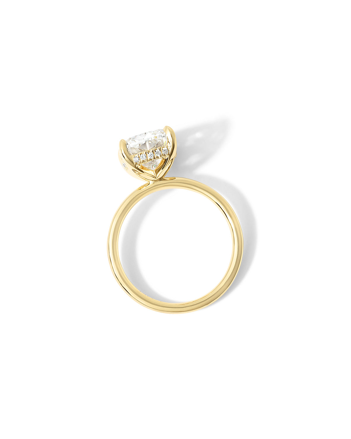 4.09ct E-VS1 Cushion Lab Diamond Kayla