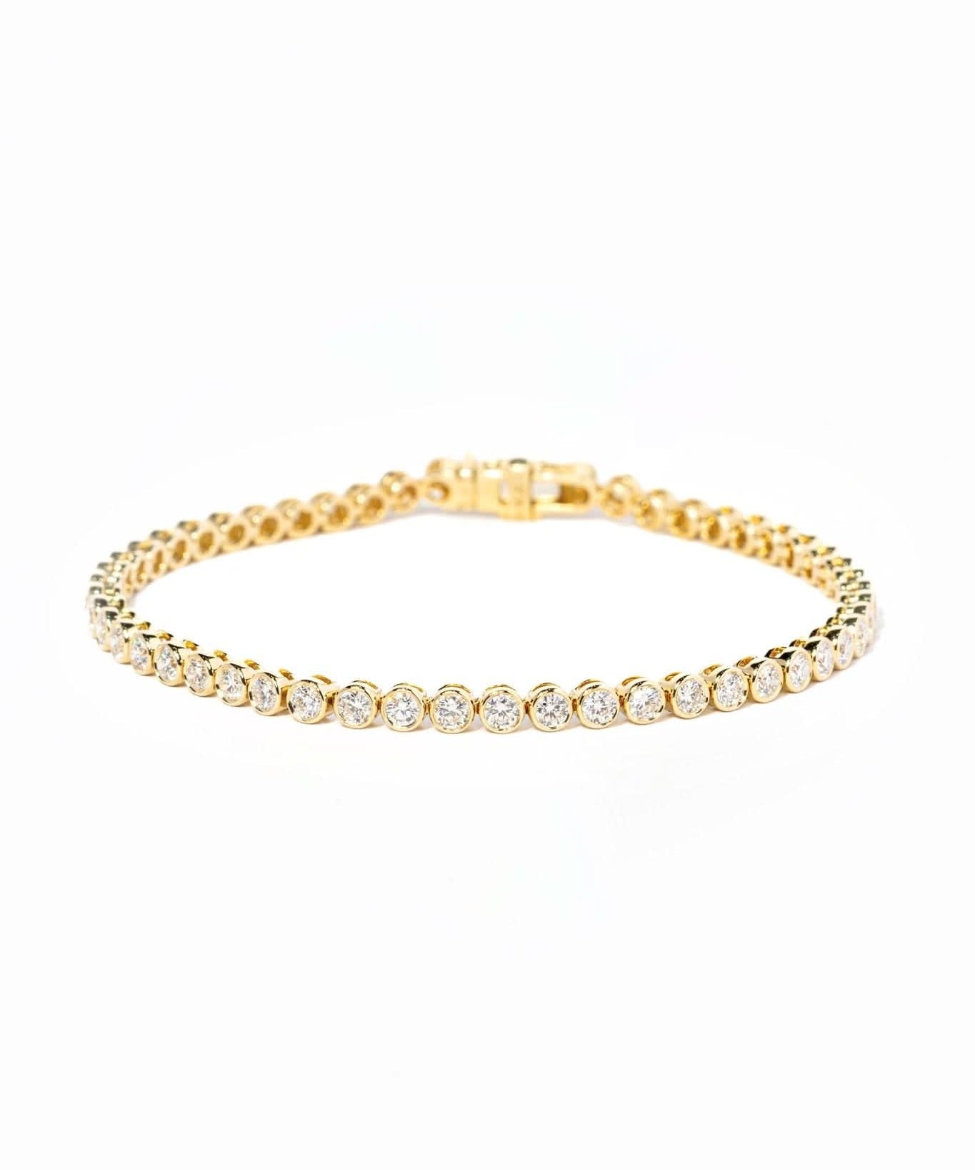 3ct Bezel Tennis Bracelet - PBD Bracelets
