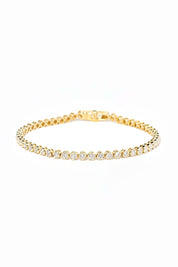 3ct Bezel Tennis Bracelet - PBD Bracelets