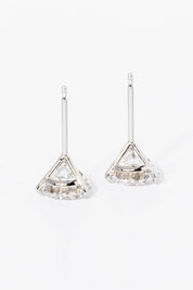 3ct Core Round Lab Diamond Martini Studs - PBD Earrings