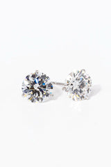 2ct Core Round Lab Diamond Martini Studs