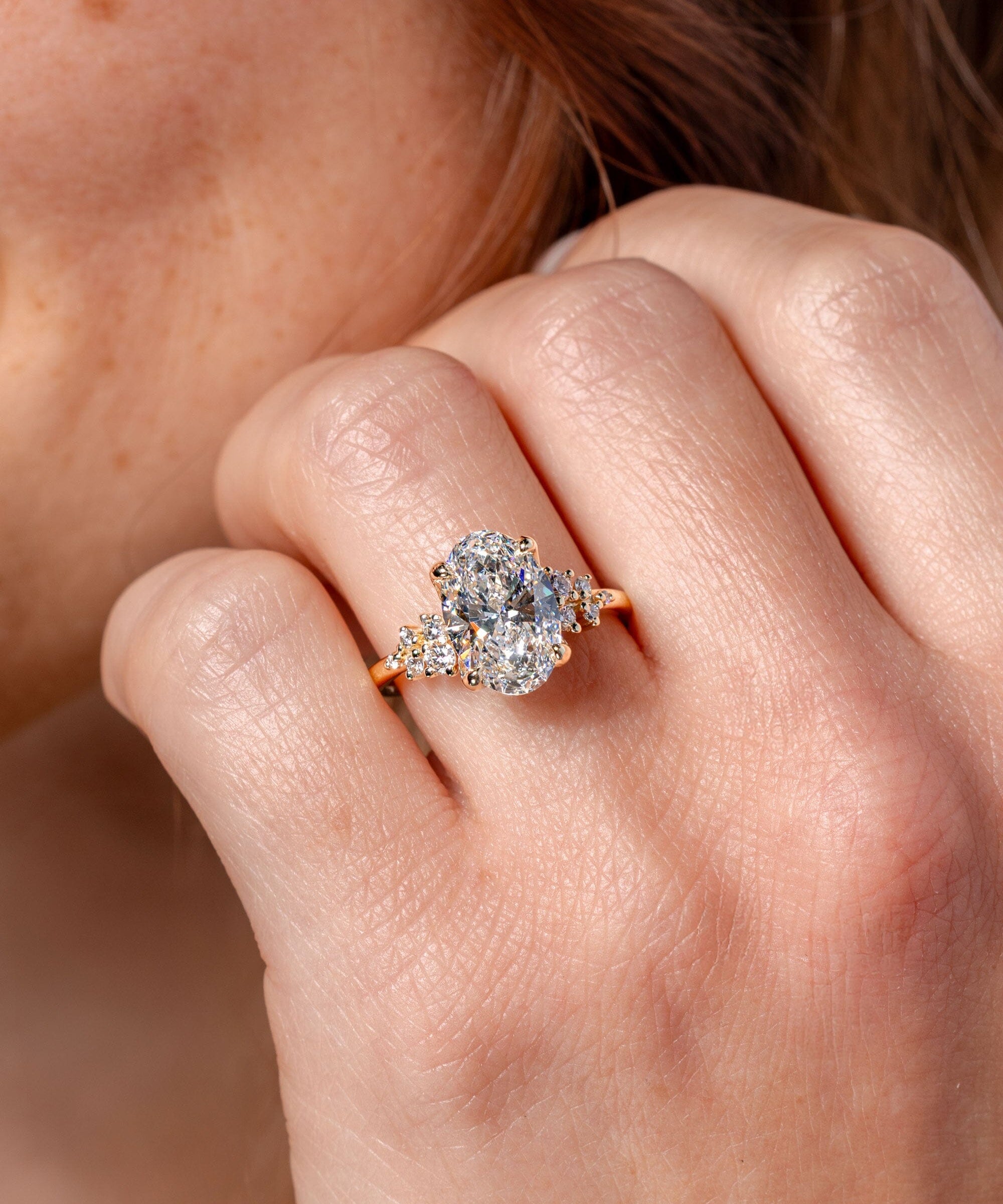 3ct Oval Lab Diamond Nova Engagement Rings Princess Bride Diamonds 