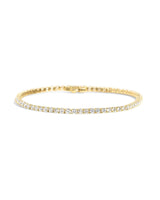 3ct Tennis Bracelet Yellow Gold