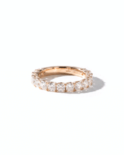 3.0mm Mini Cushion Lab Diamond Ring